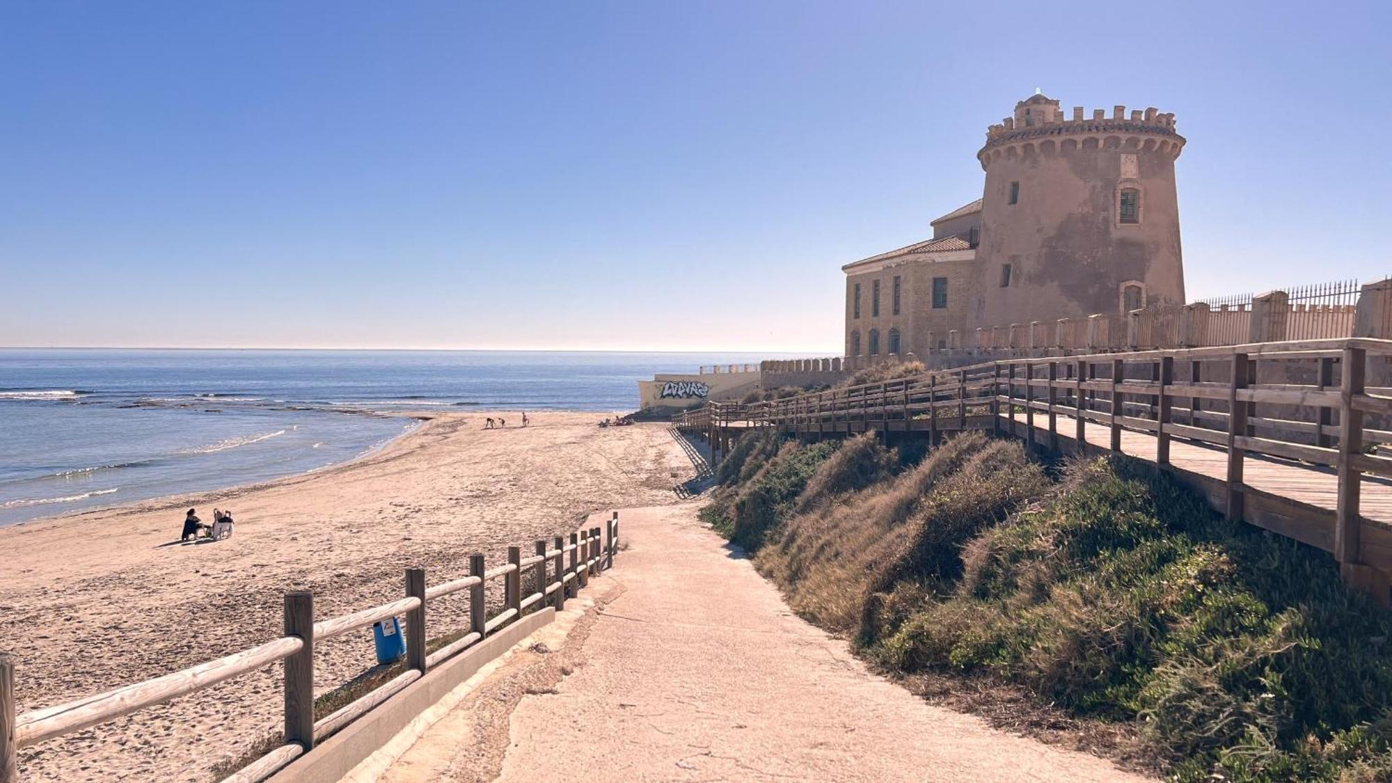 Apartament La Torre - Terraza Y Vistas Al Mar Torre de la Horadada Zewnętrze zdjęcie